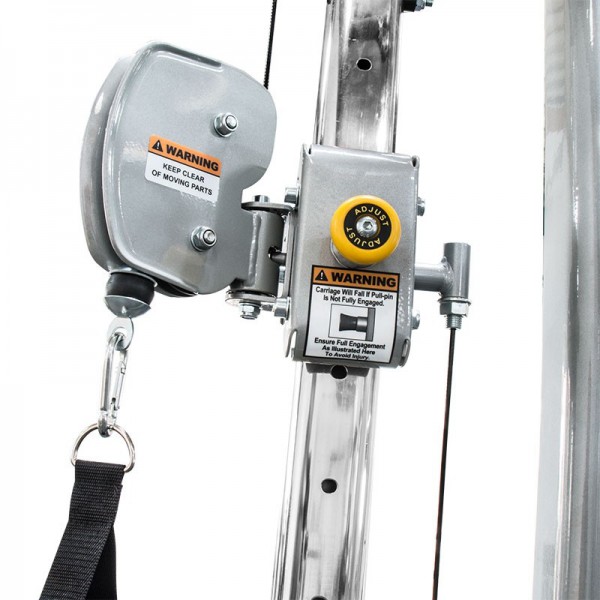 Dual Pulley - Functional Trainer. Doppelkabelzug Turm inklusive Klimmzugstange