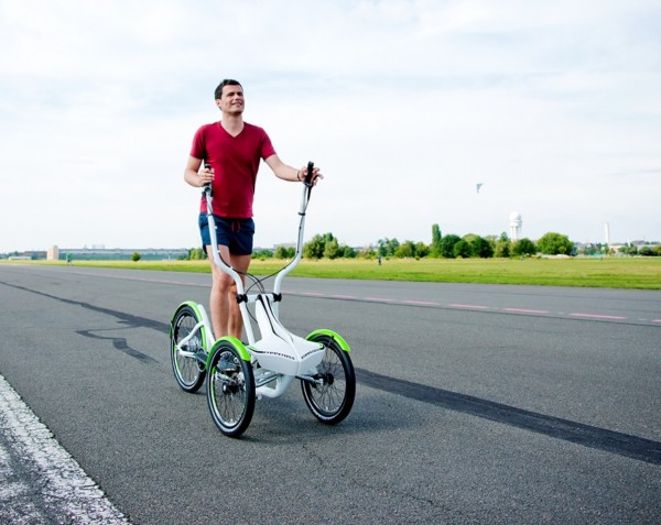 Mobiler Crosstrainer. Nuvinci Schaltung. Stepper/ Dreirad für Erwachsene