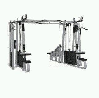 Multistation 820 - Fitnessturm mit 8 Stationen