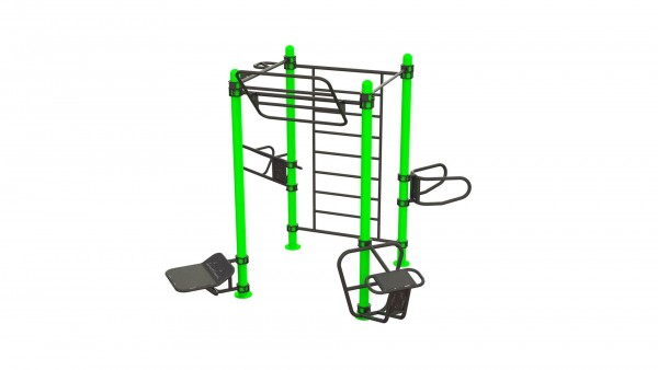 Outdoor Functional Eight-User - Eigengewicht-Trainingsstation - Fitnesspark für draußen