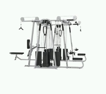 Multistation 820 - Fitnessturm mit 8 Stationen