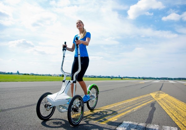 Mobiler Crosstrainer. Nuvinci Schaltung. Stepper/ Dreirad für Erwachsene