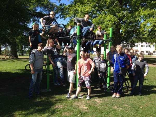 Outdoor Functional Complex - Eigengewicht-Trainingsstation - Fitnesspark für draußen