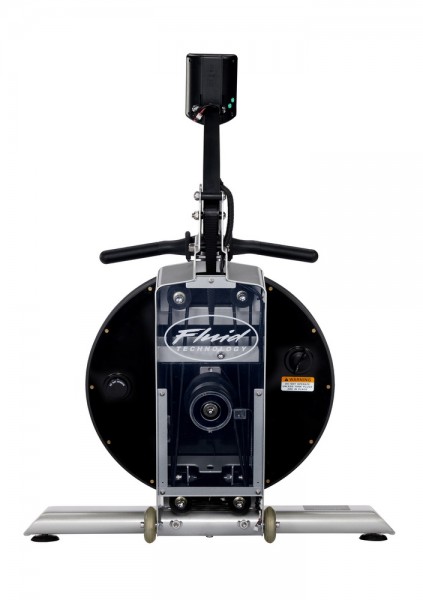 FluidRower Vortex VX-2 inkl. Montage und Bodenmatte - Profi Rudergerät mit Wasserantrieb