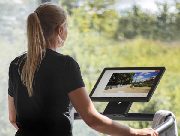 Laufband Sprintbok - Nuss / Holzlaufband