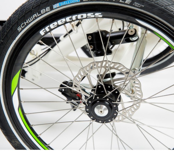 Mobiler Crosstrainer. Nuvinci Schaltung. Stepper/ Dreirad für Erwachsene