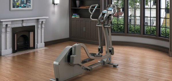 E5 Go Konsole - Crosstrainer/Ellipsentrainer - inkl. Bodenmatte