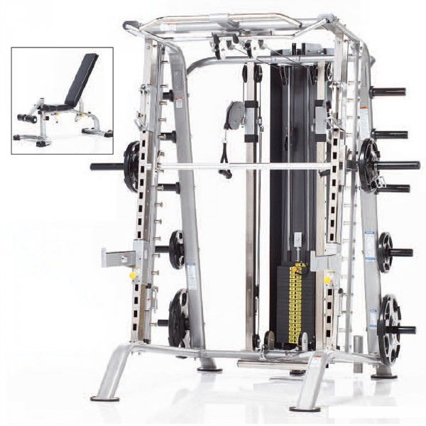 CSM-725WS inkl. GRATIS AUFBAU - Smith Machine - Fitness Station