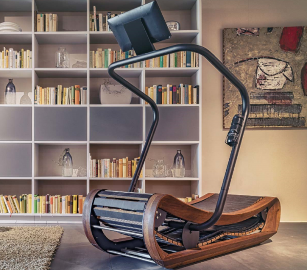 Laufband Sprintbok - Nuss / Holzlaufband