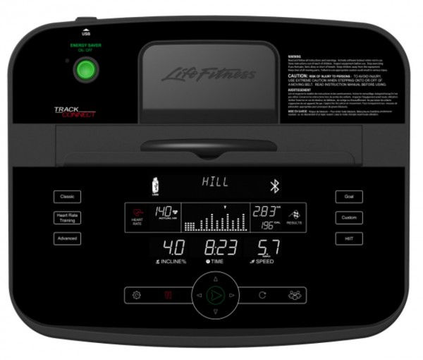 E5 mit Track Connect Konsole - Crosstrainer/Ellipsentrainer - inkl. Montage und Bodenmatte